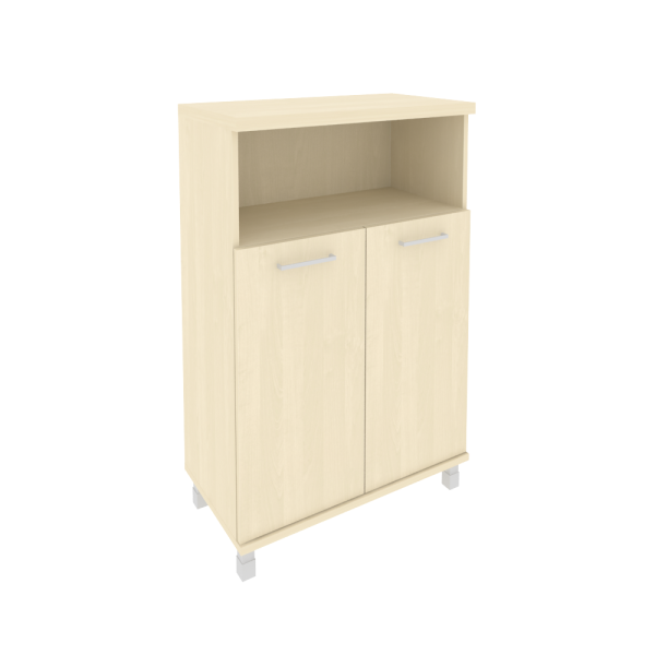 Шкаф средний широкий (2 низкие двери ЛДСП) KST-2.1