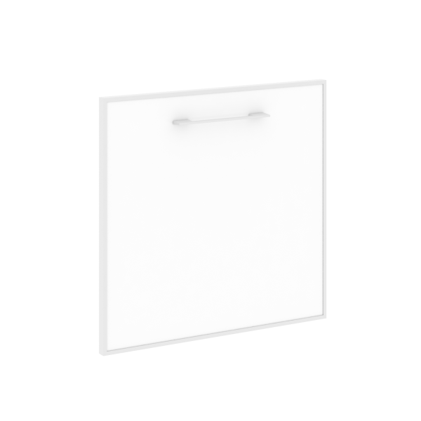 Дверь стекло рама шкаф четырехсекционный LT-S4R Л/Пр white	