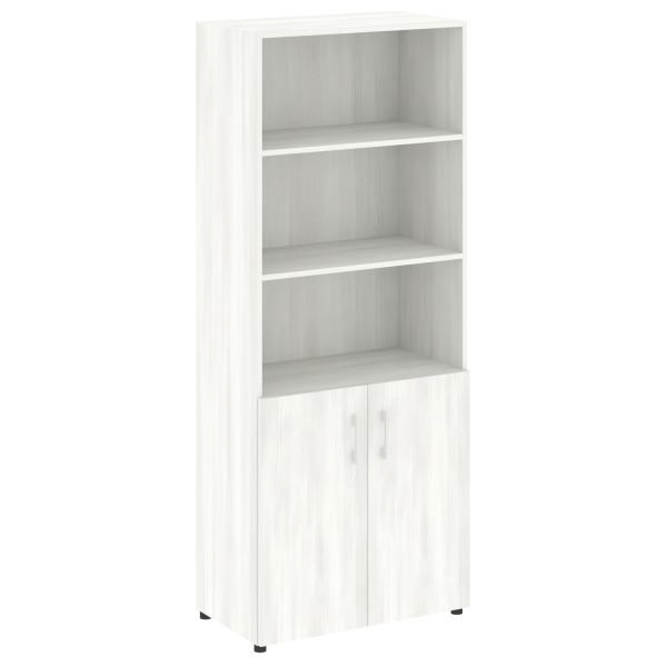 Стеллаж высокий широкий (2 двери ДСП) LT-ST 1.1	