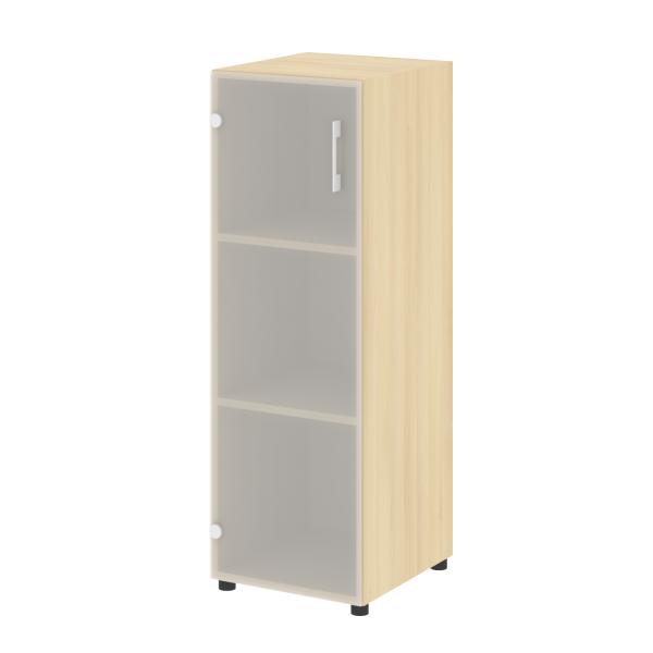 Стеллаж средний узкий (дверь стекло) LT-SU 2.4