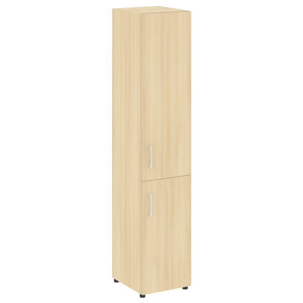 Стеллаж высокий узкий (2 двери ДСП) LT-SU 1.3