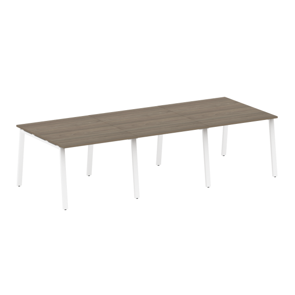 Переговорный стол (3 столешницы) на А-образном м/к БА.ПРГ-3.1