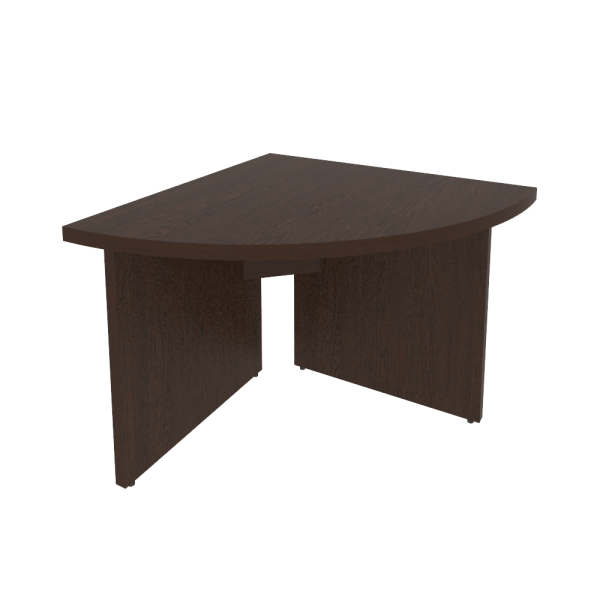 Угловой модуль переговорного стола левый (левый / правый - отличаются направлением текстуры на столе KPR-4(L)