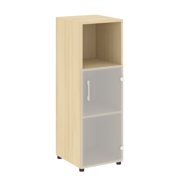 Стеллаж средний узкий (дверь стекло) LT-SU 2.2