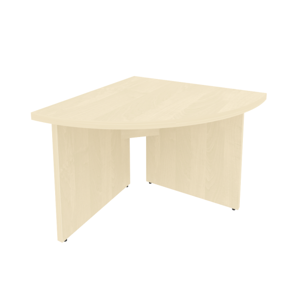 Угловой модуль переговорного стола левый (левый / правый - отличаются направлением текстуры на столе KPR-4(L)