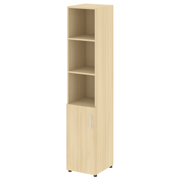 Стеллаж высокий узкий (дверь ДСП) LT-SU 1.1	