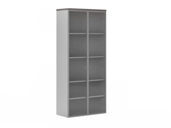 Шкаф большие алюм. двери FLS332