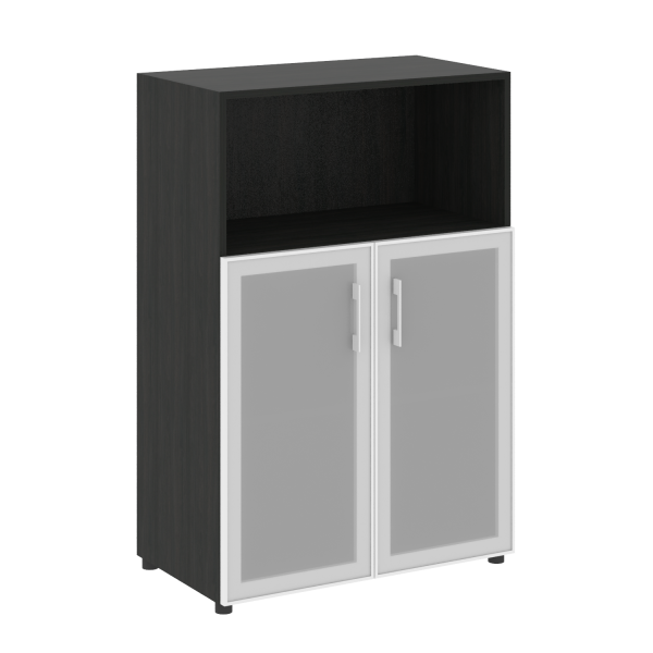 Стеллаж средний широкий (2 двери стекло) LT-ST 2.2R