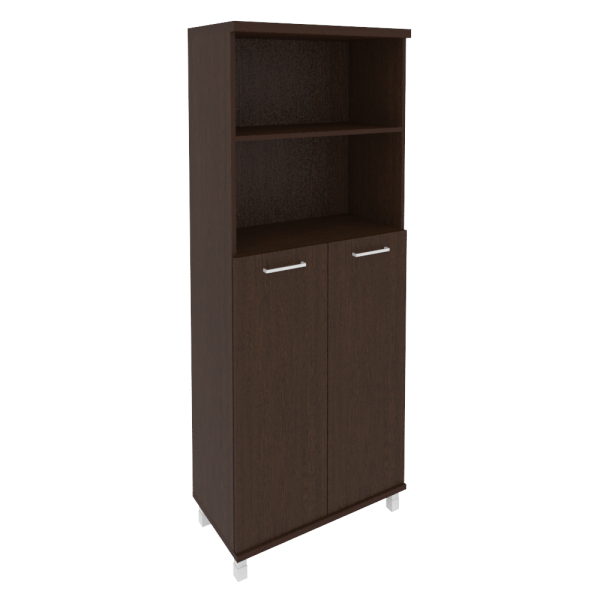 Шкаф высокий широкий (2 средние двери ЛДСП) KST-1.6