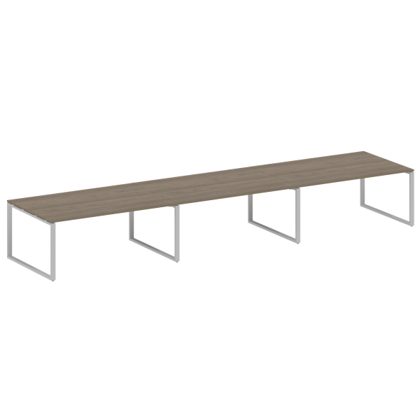 Переговорный стол (3 столешницы) на О-образном м/к БО.ПРГ-3.5