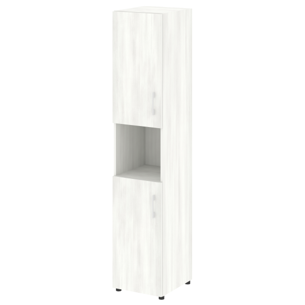 Стеллаж высокий узкий (2 двери ДСП) LT-SU 1.5