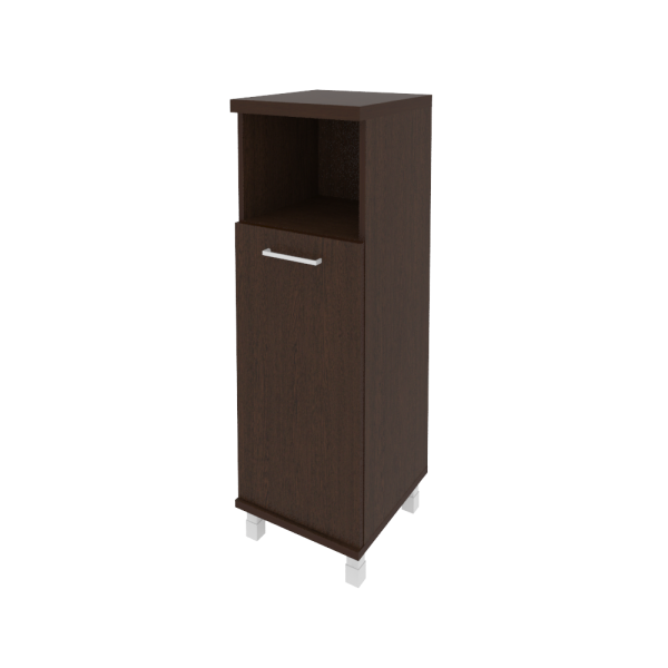 Шкаф средний узкий правый (1 низкая дверь ЛДСП) KSU-2.1(R)