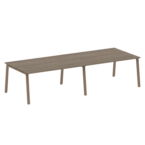 Переговорный стол (2 столешницы) на А-образном м/к БА.ПРГ-2.4