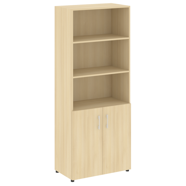 Стеллаж высокий широкий (2 двери ДСП) LT-ST 1.1	