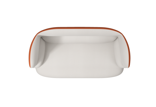 Двухместный диван с высокой спинкой  ST38.2.MR