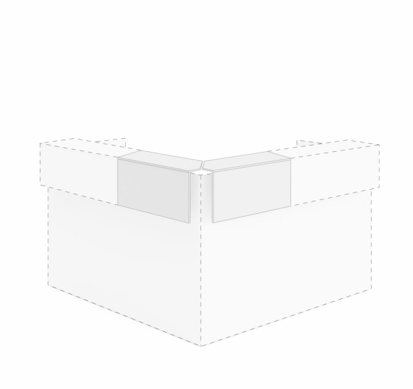 FACTORY ТОП УГЛОВОЙ СТЕКЛО 146 8220