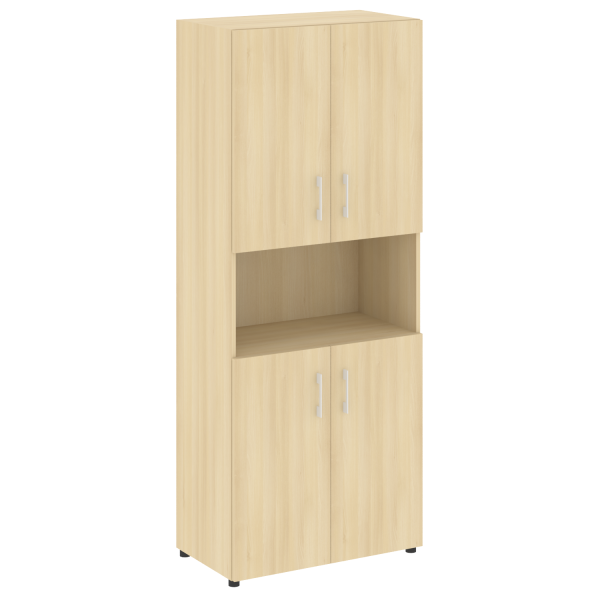 Стеллаж высокий широкий (4 двери ДСП) LT-ST 1.5