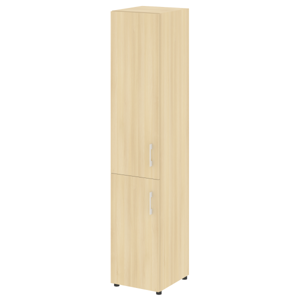 Стеллаж высокий узкий (2 двери ДСП) LT-SU 1.3