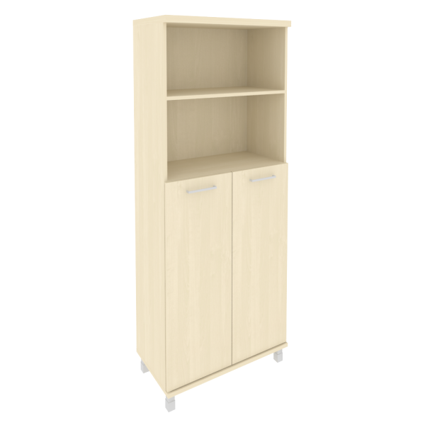 Шкаф высокий широкий (2 средние двери ЛДСП) KST-1.6