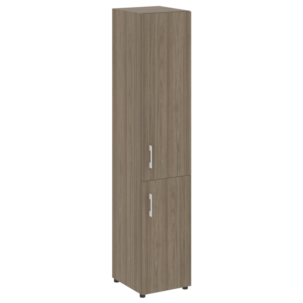 Стеллаж высокий узкий (2 двери ДСП) LT-SU 1.3