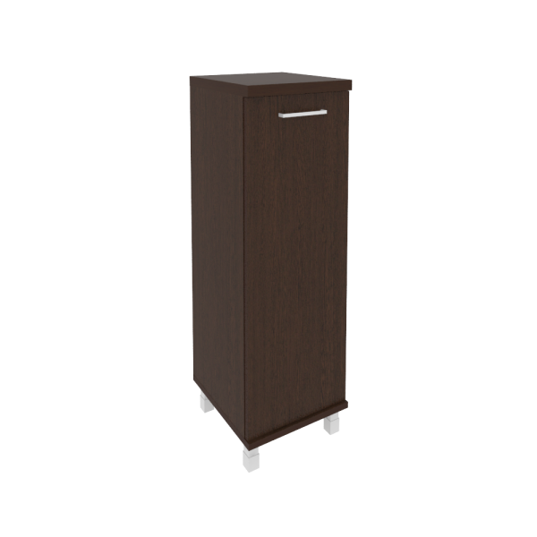 Шкаф средний узкий левый (1 средняя дверь ЛДСП) KSU-2.3(L)