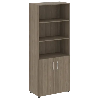 Стеллаж высокий широкий (2 двери ДСП) LT-ST 1.1	