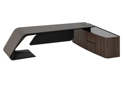 Стол письменный Bugatti BJD-2822W 2,66м. BJD-2822W