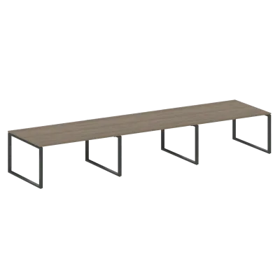 Переговорный стол (3 столешницы) на О-образном м/к БО.ПРГ-3.4