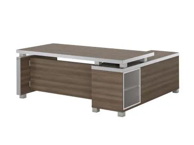 Стол руководителя 1900 с приставной тумбой EDV205