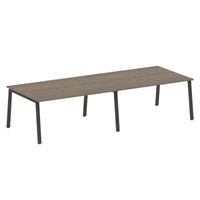 Переговорный стол (2 столешницы) на А-образном м/к БА.ПРГ-2.4