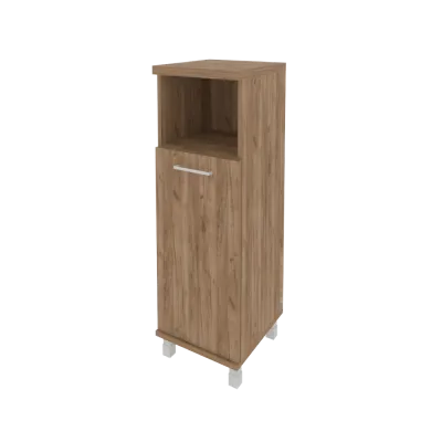 Шкаф средний узкий правый (1 низкая дверь ЛДСП) KSU-2.1(R)