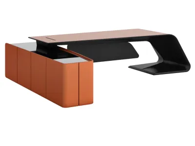 Стол письменный Bugatti BJD-2822S 2,86м. BJD-2822S	