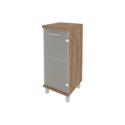 Шкаф низкий узкий правый (1 низкая дверь стекло) KSU-3.2(R)