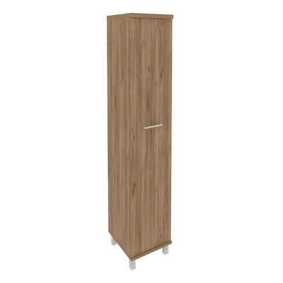 Шкаф высокий узкий левый (1 высокая дверь ЛДСП) KSU-1.9(L)