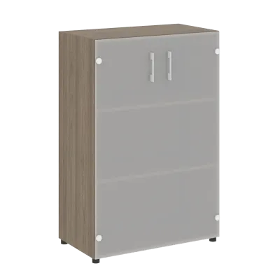 Стеллаж средний широкий (2 двери стекло) LT-ST 2.4