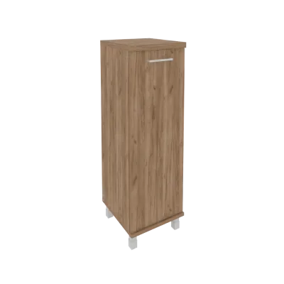 Шкаф средний узкий левый (1 средняя дверь ЛДСП) KSU-2.3(L)