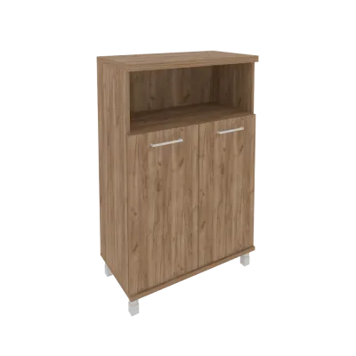 Шкаф средний широкий (2 низкие двери ЛДСП) KST-2.1