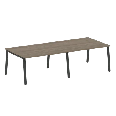 Переговорный стол (2 столешницы) на А-образном м/к БА.ПРГ-2.3