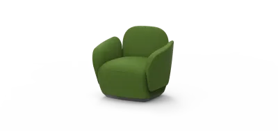 Одноместный диван с низкой спинкой  ST32.1.MR