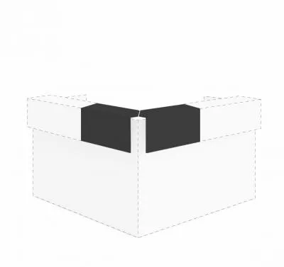 FACTORY ТОП УГЛОВОЙ СТЕКЛО 146 8220