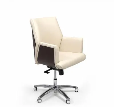 ZEUS/B КРЕСЛО РУКОВОДИТ Б/ПАЛ ПАЛИСАНДР/БЕЖЕВЫЙ ZEUS/B Palisander Ivory 22042