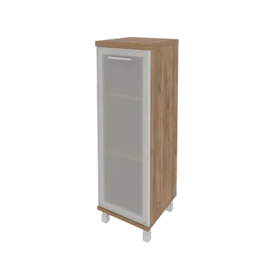 Шкаф средний узкий правый (1 средняя дверь стекло в раме) KSU-2.4R(R)