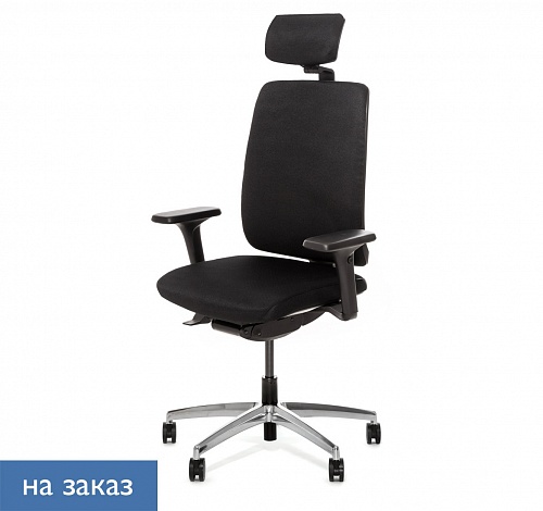 DION КРЕСЛО,СИНХ, 1D,ПОДГ,АЛЮМ  DION 870 1D alum headrest