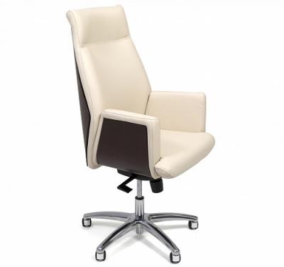 ZEUS/A КРЕСЛО РУКОВОДИТ Б/ПАЛ ПАЛИСАНДР/БЕЖЕВЫЙ ZEUS/A Palisander Ivory 22042