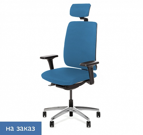 DION КРЕСЛО,СИНХ, 1D,ПОДГ,АЛЮМ  DION 870 1D alum headrest