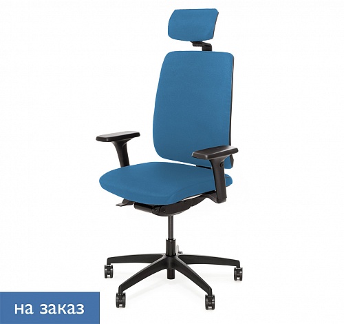 DION Кресло,синх, 1D,подг, чер DION 870 1D black headrest