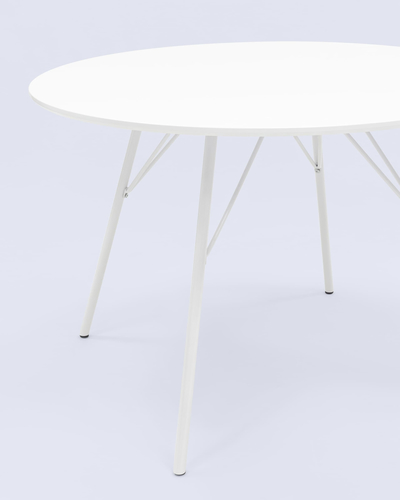 Стол обеденный Мемфис, 110, белый, столешница (двойной артикул) УТ000003489