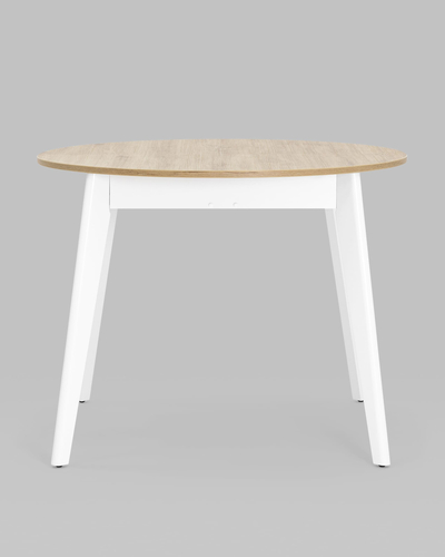 Стол Rondo, 100-135*100, дуб/белый УТ000005715