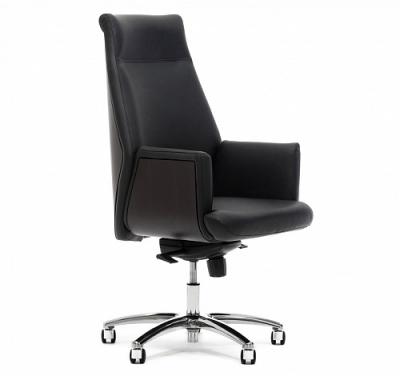 ZEUS/A КРЕСЛО РУКОВОДИТ Ч/ПАЛ ПАЛИСАНДР/ЧЕРНЫЙ ZEUS/A Palisander Dakota black