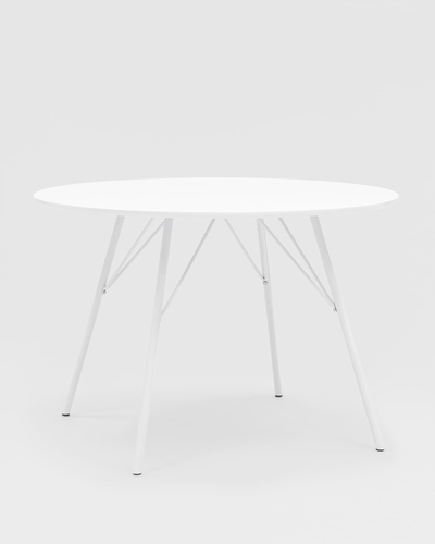 Стол обеденный Мемфис, 110, белый, столешница (двойной артикул) УТ000003489